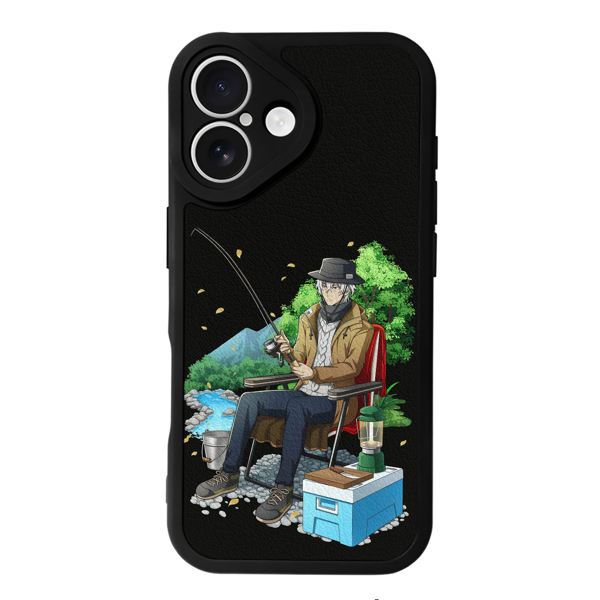 （画像用） 文豪ストレイドッグス Bungo Stray Dogs 【iPhone 16シリーズ対応】シリコンスマホケース（レザー調） 材質：シリコン